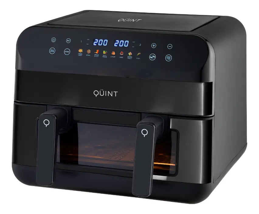 Freidora de Aire Quint 10L Digital Doble Bandeja