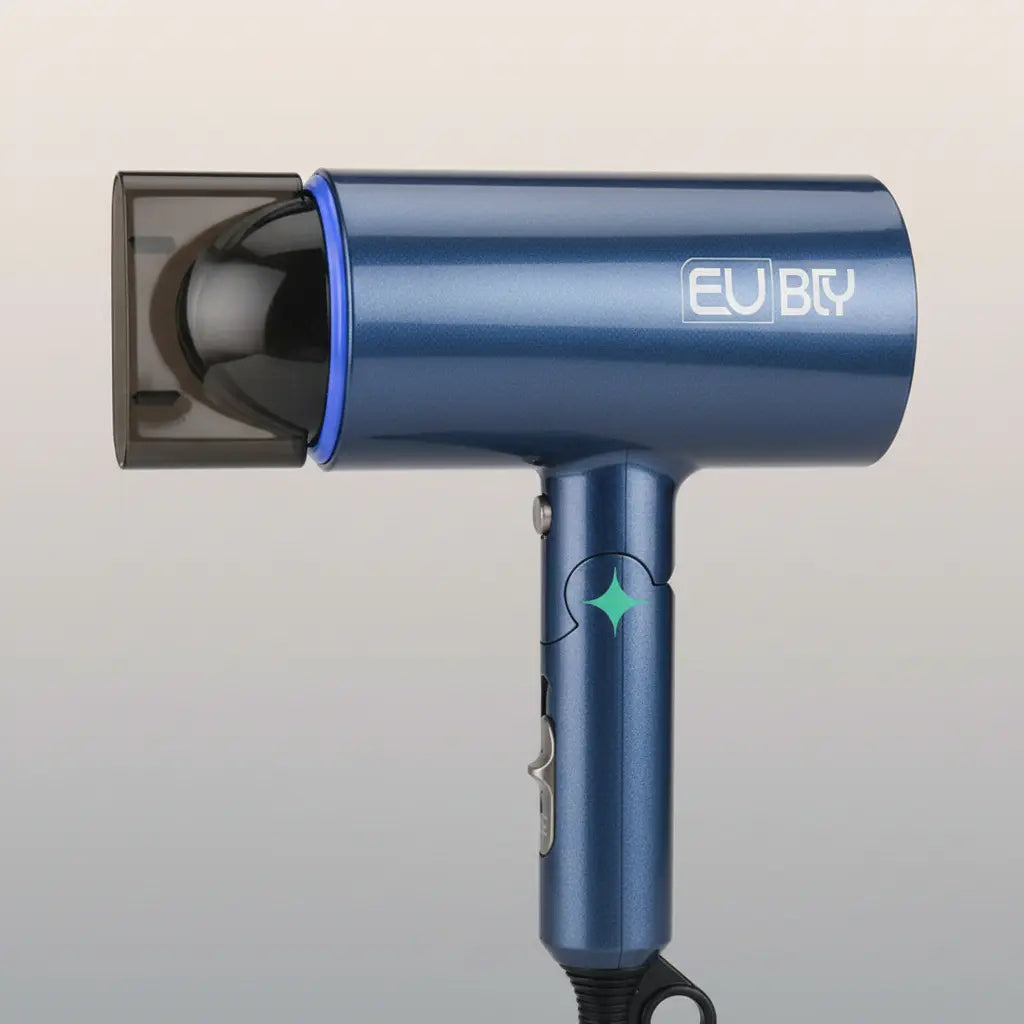 Secador De Cabello Plegable Azul/Gris EB-HDDC031