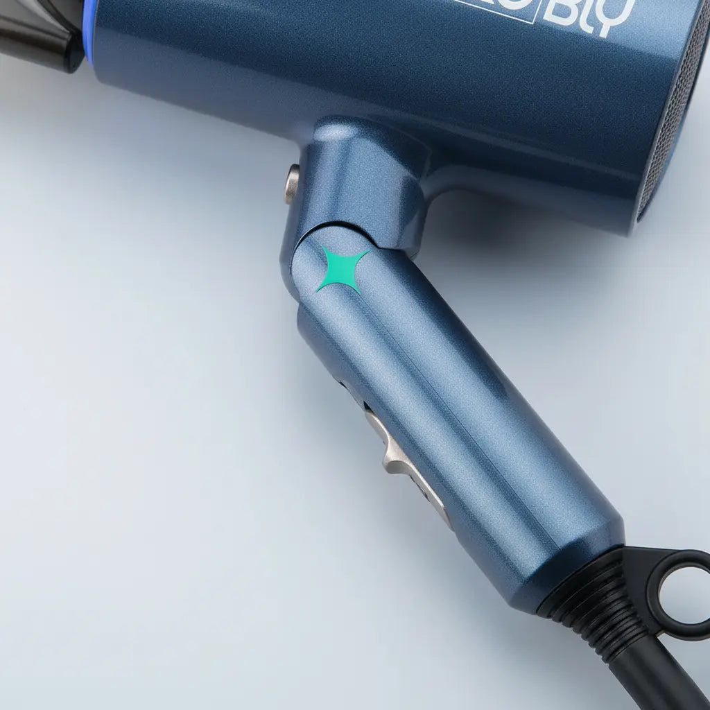Secador De Cabello Plegable Azul/Gris EB-HDDC031