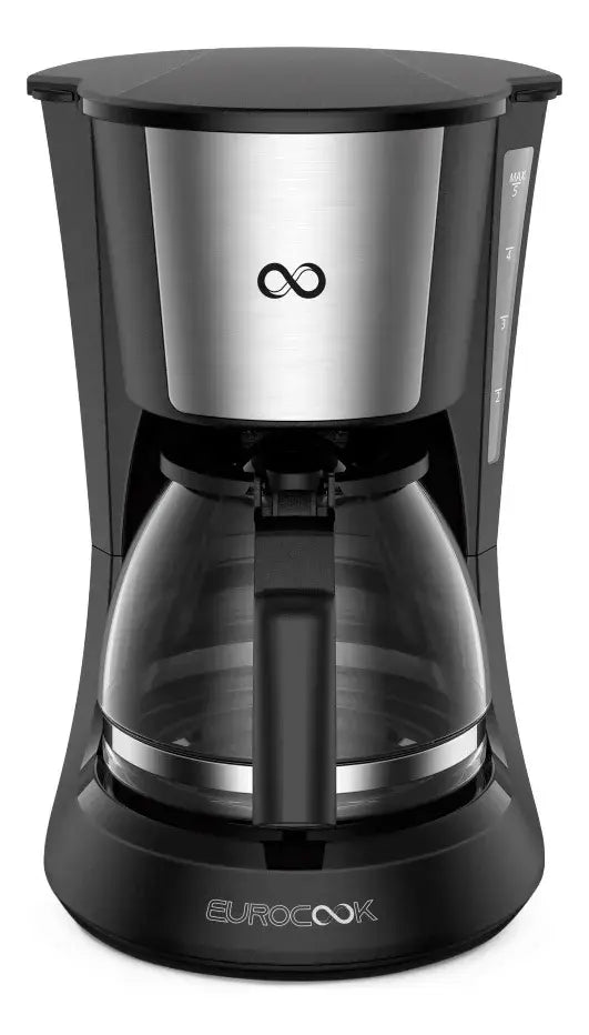 Cafetera De Filtro Eurocook EC-CM06 0.6L 600W Negro