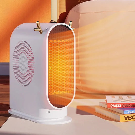 Calefactor Eléctrico Portátil 500W - Cerámico con Temperatura Constante, Bajo Consumo, para Hogar y Oficina
