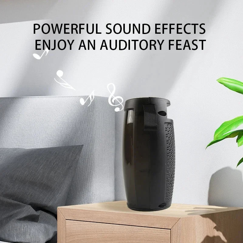Parlante Bluetooth Portátil Potente - Subwoofer con Luces LED, Sonido Envolvente