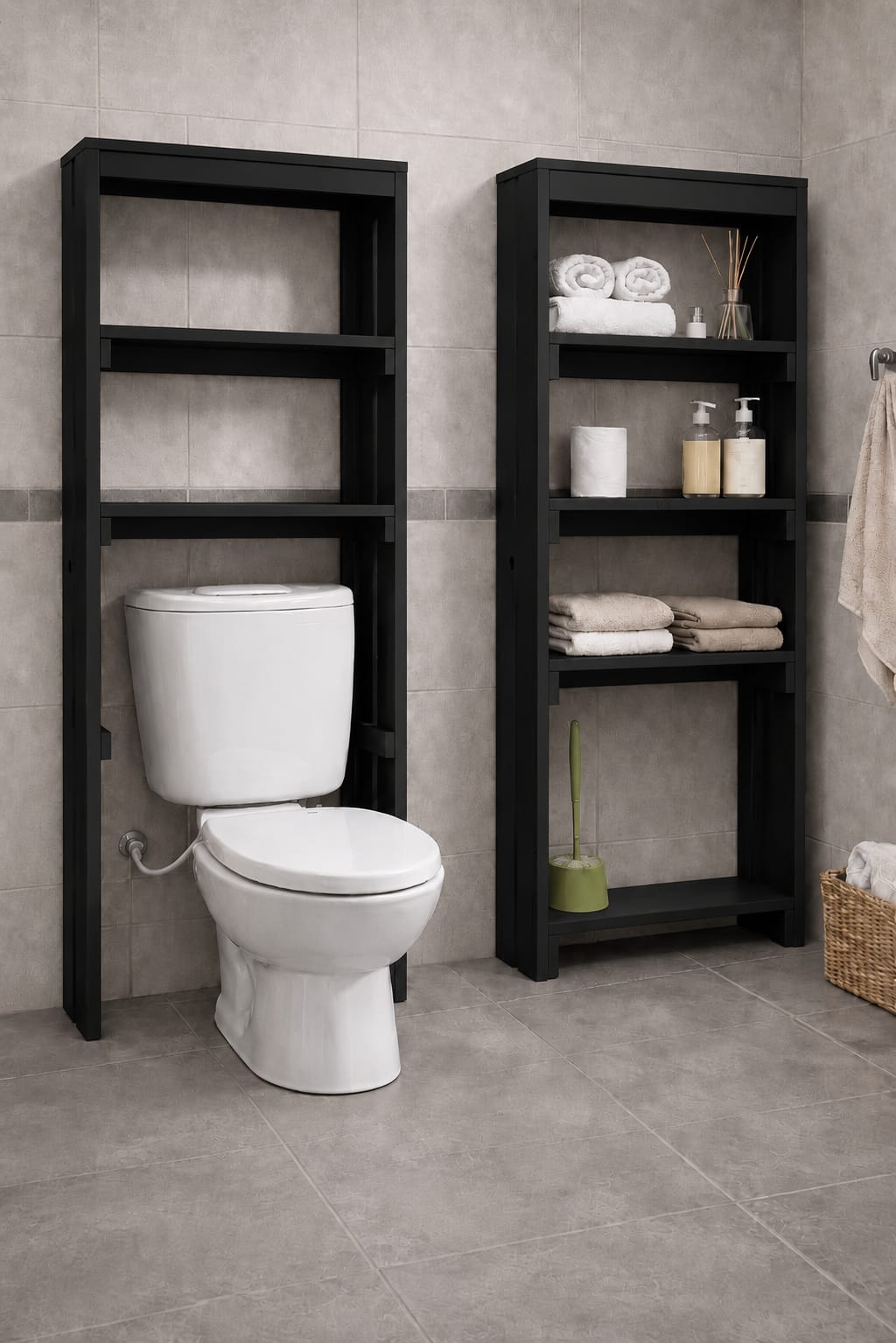 Set De Estantes Para Baño x2