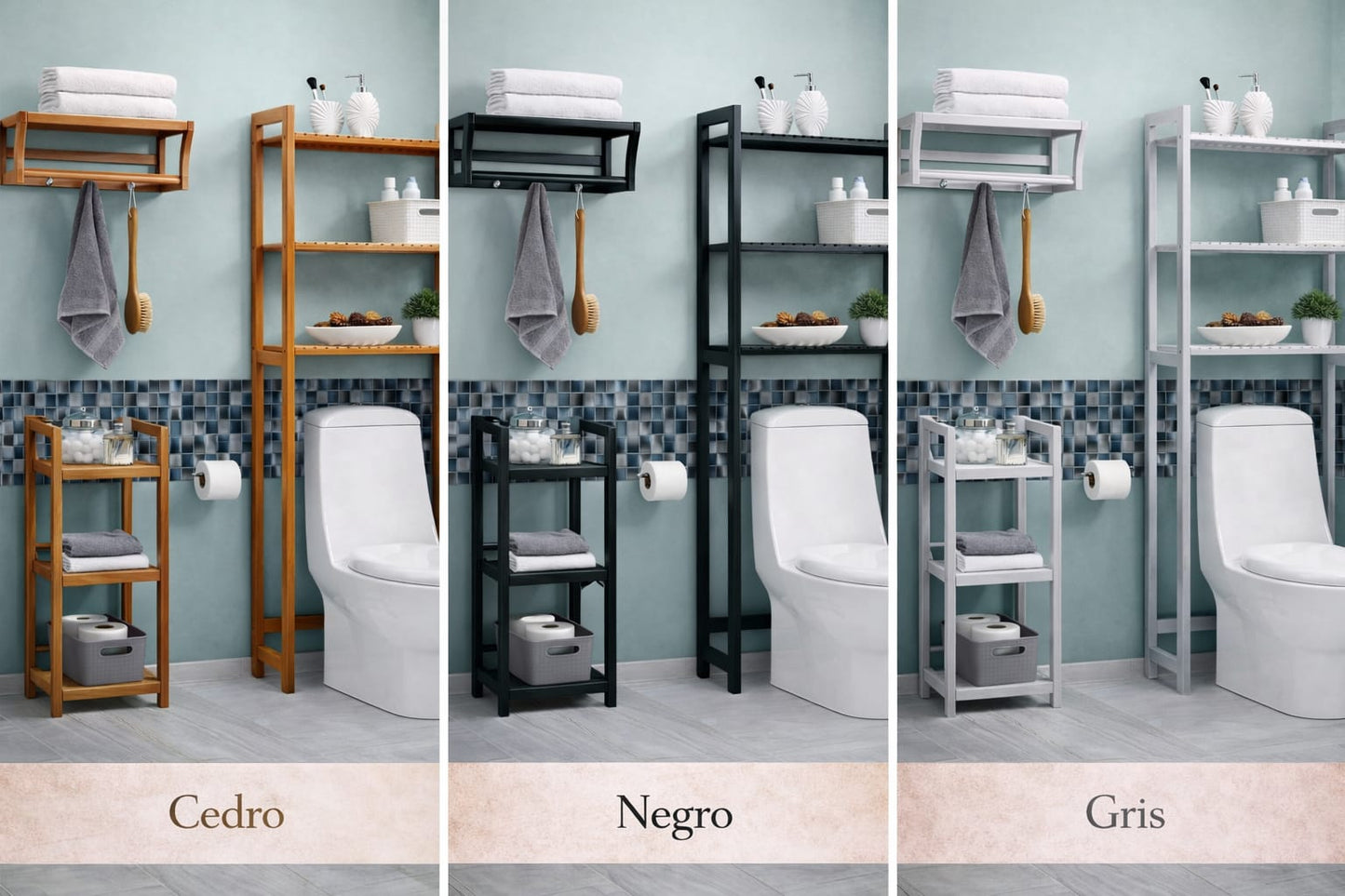 Set De Baño Varillado