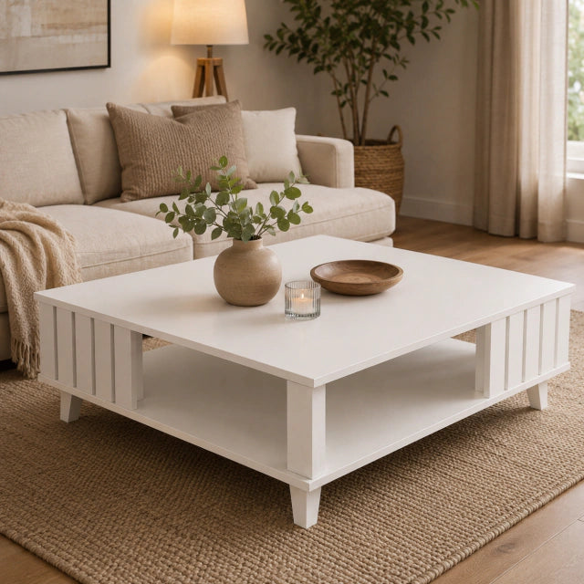 Mesa Ratona Escandinava 120x120x40