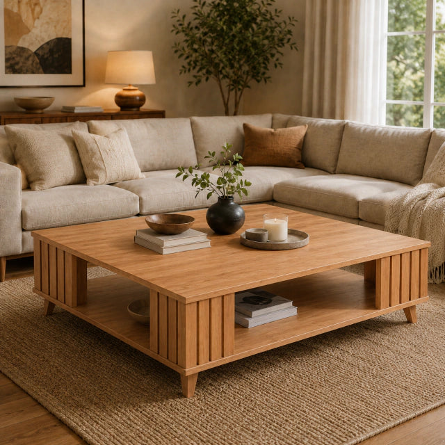 Mesa Ratona Escandinava 120x120x40