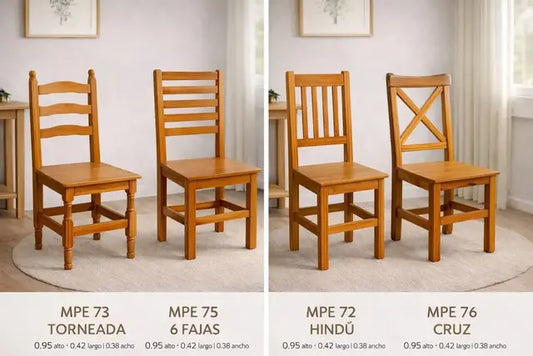 Sillas de Madera Elegantes