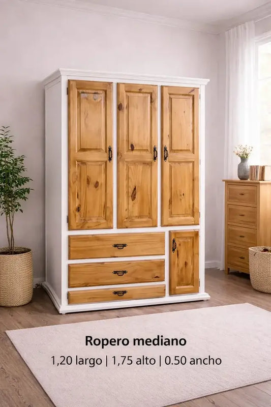 Ropero Mediano de Madera