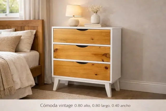 Cómoda Vintage en Madera